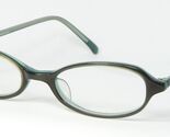 Vintage Optik Fleckenstein 630 C3 Transparente Ciruela/Verde Gafas 49-19... - $44.54