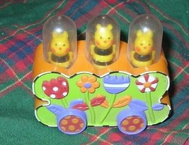 Sassy Bee Train Toy, Vintage 2001 Burger King Happy Meal - $6.95