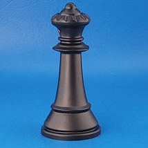 1981 Whitman Chess Queen Black Hollow Plastic Replacement Game Piece 483... - $6.92