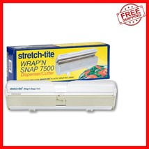 Wrap&#39;n Snap 7500:  Food Wrap Dispenser with Slide Cutter for Easy Use - $1,301.62 MXN
