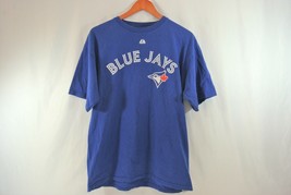 Toronto Blue Jays T-Shirt Majestic Mens Large #9 Arencibia Baseball MLB Sports - £15.32 GBP