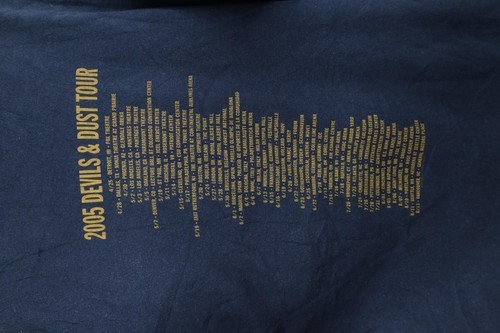 Vtg Y2K Mens Small Faded 2005 Devils & Dust Tour Bruce Springsteen Band T-Shirt Item image 6