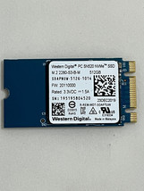 DIY WD PC SN520 SDAPNUW-512G  512GB SSD M.2 2242 NVMe PCIe3x2 For T480  ... - £44.14 GBP