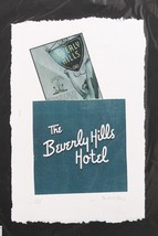 Beverly Hills Hotel Print By Fairchild Paris LE 5/25 - £118.70 GBP