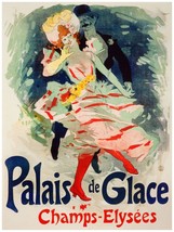 2509.Champs-Elysees Palace de Glace.Ice skating French Poster.Decorative Art. - $16.20+