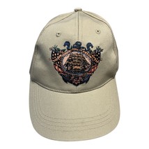 Vintage Y2K West Marine Nautical Crest Hat – Beige Cotton Adjustable Cap... - $20.00