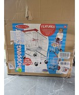 Melissa &amp; Doug Toy Shopping Cart With Sturdy Metal Frame - $24.87