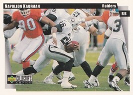 1997 Upper Deck Football Trading Card #515 Napoleon Kaufman Raiders - £1.57 GBP