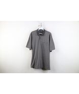 Vintage 90s Y2K Streetwear Mens Medium Faded Checkered Knit Golf Polo Sh... - $820.89 MXN