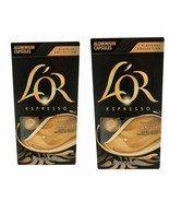 2 Pack L&#39;Or Capsules Espresso Vanille Nespresso - $37.38
