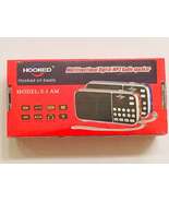 Mini Radio Portable AM/FM - Rechargeable Digital MP3 Radio Speaker Hooke... - $10.00