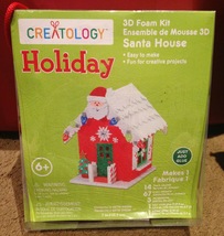 NEW Creatology Holiday 3D Foam Santa House Kit - $8.00