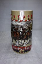 Budweiser 1986 Collectible Holiday Stein Clydesdale B Series Ceramarte Made - £10.17 GBP