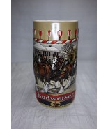 Budweiser 1986 Collectible Holiday Stein Clydesdale B Series Ceramarte Made - £10.22 GBP