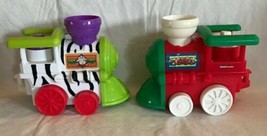 Fisher Price Little People Zoo Zebra Christmas Train Replacement Musical Engine - $19.99