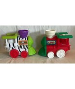 Fisher Price Little People ZOO Zebra Christmas TRAIN replacement MUSICAL... - £15.97 GBP