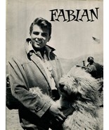 Fabian Clipping Magazine photo orig 1pg 8x10 J10536 - $4.89