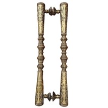 1 Pair Egypt Door Pulls knob 30&quot; Vintage Old Style Door Handle - $390.00