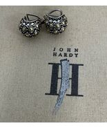 John Harady  Sterling Silver .925 &amp; 18K Jaisalmer Dot Earrings - $445.50