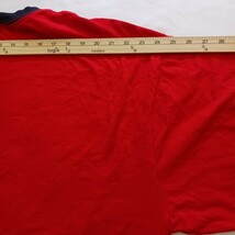 Deziak Crewneck Men’s Red & Blue Cotton T-Shirt Short Sleeve Size 3X image 7