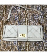 Liz Claiborne Cow Hide Leather Shoulder/Clutch Purse With Strap 11 1/2” ... - €12,18 EUR