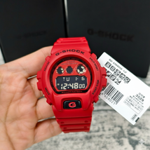 Casio G-Shock DW-6900RRB-4JF Iconic Red Digital Watch NEW - $149.00