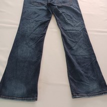 Lucky Brand Dungaree 82ZG050 Women's Blue Cotton Blend Denim Bootcut Jeans 12/31 image 14