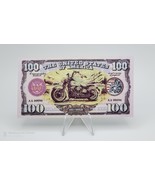 POLYMER FANTASY BANKNOTE ~ HARLEY DAVIDSON MOTORCYCLE ~ 100 DOLLARS - €5,19 EUR