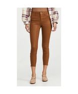 L&#39;AGENCE Sz 30 Micro Boot Stretch Leather Look Coated Denim Skinny Jeans... - $108.00