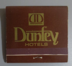 DUNFEY HOTELS BOSTON Matchbook Full and Unstruck - £3.56 GBP
