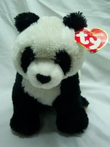 TY Classic SOFT BECKETT THE PANDA BEAR 10&quot; Plush STUFFED ANIMAL Toy 2009 - $24.74
