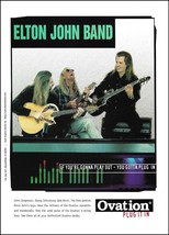 Elton John Band John Jorgenson Davey Johnstone Bob Birch 1997 Ovation guitar ad - £3.39 GBP
