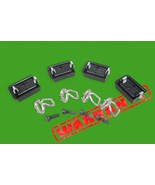 2011-2014 bmw x3 f25 trunk fastening loop net holder bracket set w/bolts - $47.96 CAD