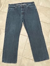 Lucky Brand 363 Jeans Mens Fits 40X30 Vintage Straight Dark Blue Premium... - $24.14