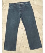 Lucky Brand 363 Jeans Mens Fits 40X30 Vintage Straight Dark Blue Premium... - $24.14
