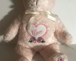 Holy Teddy Bear Plush Toy God Bless Mom With Tag - $5.93
