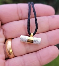 Punjabi Evil Protection Amulet Good Luck Taweet Locket Pendant black thr... - $7.38