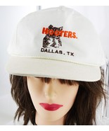Hooters Dallas  Snap back cap. White with Hooters Logo, - $9.90