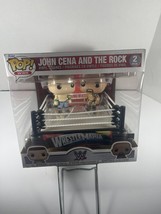 Funko WWE Moments POP John Cena And The Rock Figure Set NEW! - £31.64 GBP
