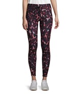 betsey johnson performance leggings Black/Merlot NWT Sz XS Style ENX4P54T - $53.29 CAD