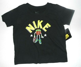 Nike Infant Boys Black T-Shirt Basketball Sizes 3-6M and 6-9M NWT - £9.34 GBP