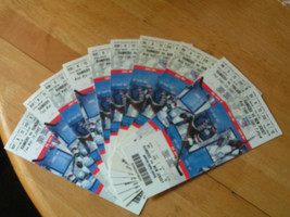 Hockey 2001-02 NY Rangers Full Ticket Stubs (NJ,Philadelphia, Boston, SJ) - £3.11 GBP