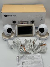 Motorola VM50G -HD Wireless 2-Camera &amp; 5&quot; Screen 1000ft Range Video Baby Monitor - £43.95 GBP