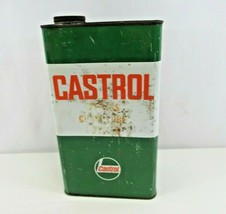 Castrol Oil Can Vintage Canada 1950s Express Chain Lube Summer One Gallon - $38.52