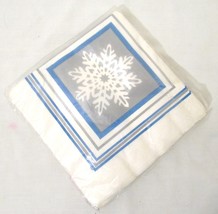 Creations Plus Snowflake Hostess Napkins - £6.29 GBP