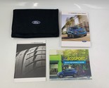 2019 Ford Ecosport Owners Manual Handbook Set with Case OEM E01B50016 - £49.53 GBP