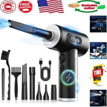 Versatile Cordless Air Blower - 100,000 RPM Adjustable Duster with Fast ... - $978.36 MXN