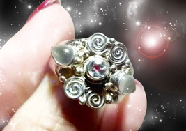 HAUNTED RING WITCH&#39;S VANISHING POWER MAKE IT DISAPPEAR HIGHEST LIGHT MAG... - $277.77