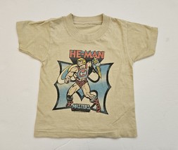 Vintage 1985 MOTU He-Man T-shirt Toddler Boys Size 2T Rare! - £31.47 GBP