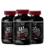 Energy Wellness - GET HARD PILLS - Natural Strength 3 Bottles 180 Caps - $43.30
